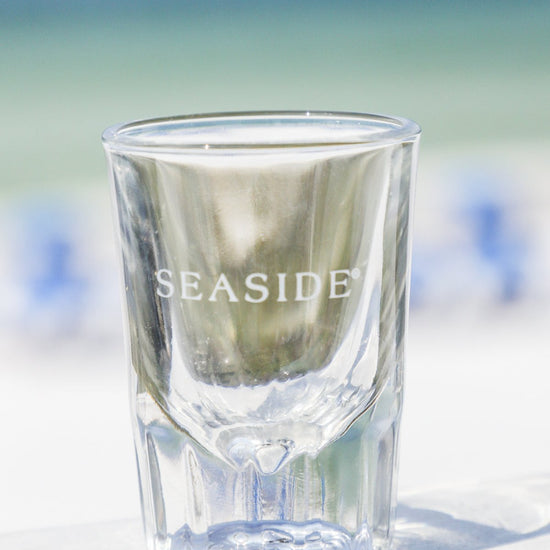 Clear Seaside Shot Glass