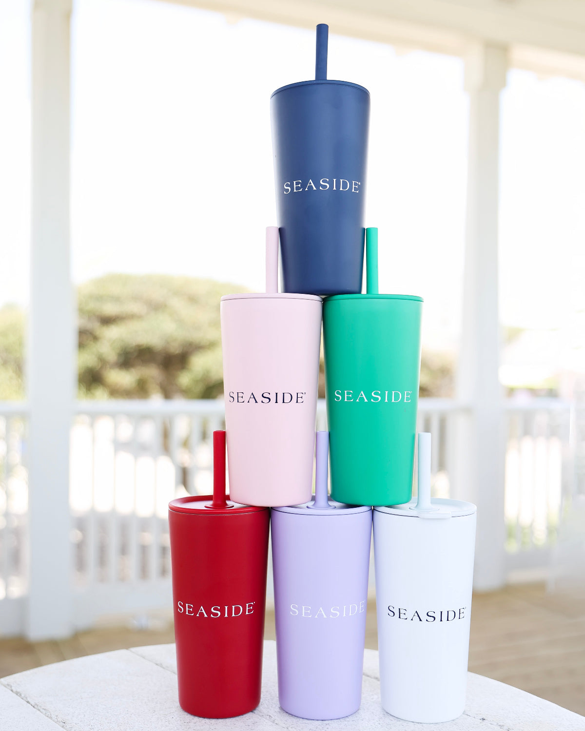 Seaside Straw Tumblers 30A Florida The Seaside Style