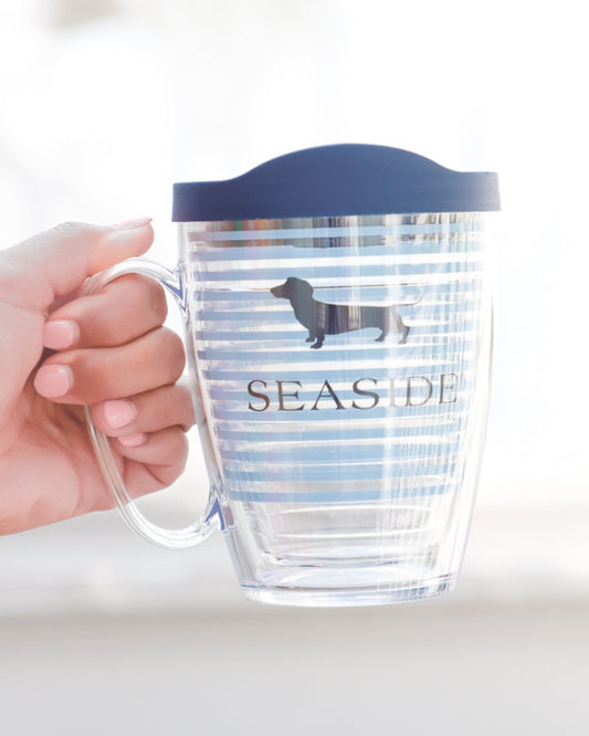 Seaside Stripe Tervis Mug with Lid