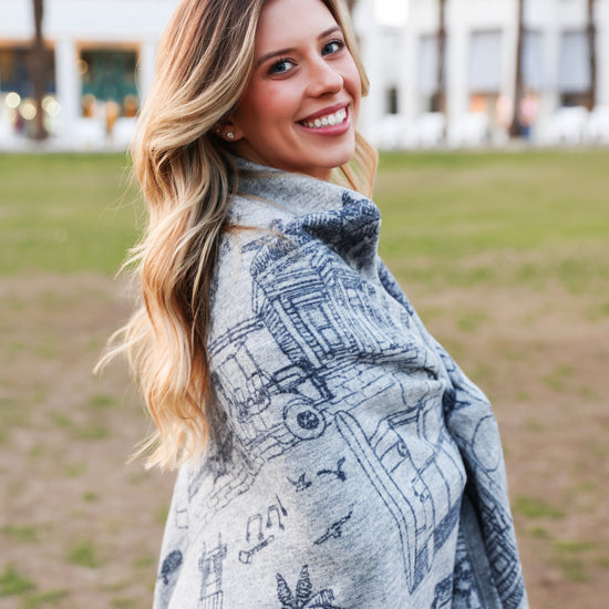 Seaside Toile Lightweight ChappyWrap