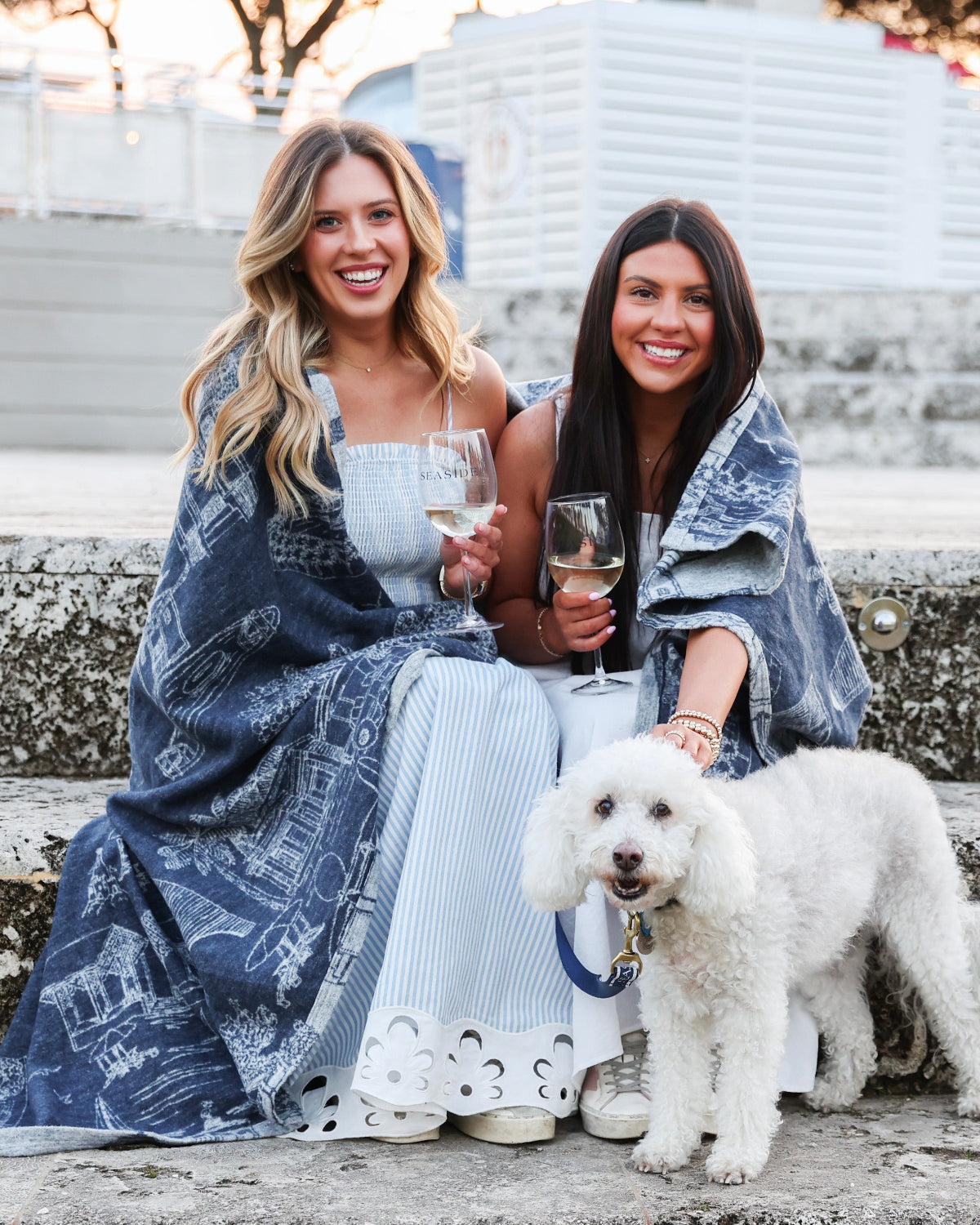 Seaside Toile Lightweight ChappyWrap