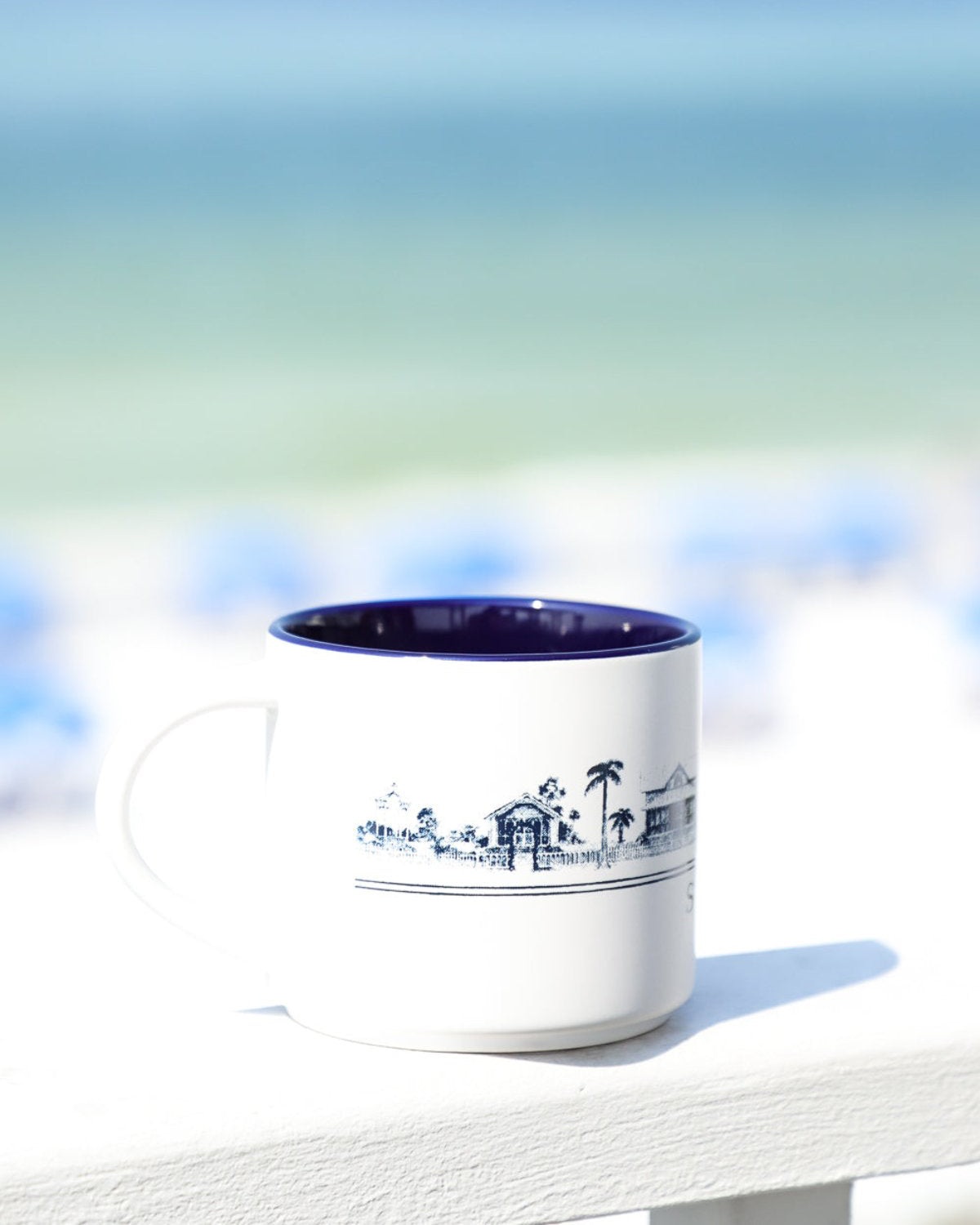 Seaside Townscape Mug