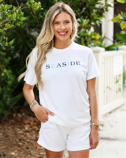 Shades of Seaside Blue Tee