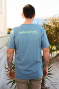 The Seaside Style Slate Blue Shortsleeve Unisex Seaside Tee