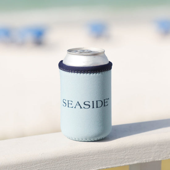 Blue Seaside Can Insulator