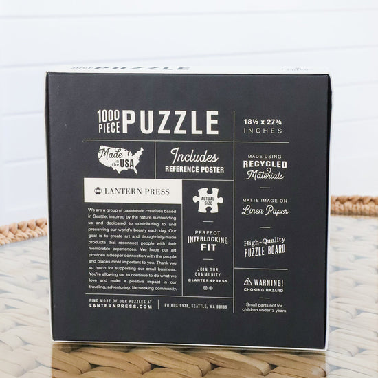 Seaside Florida Town Map Puzzle
