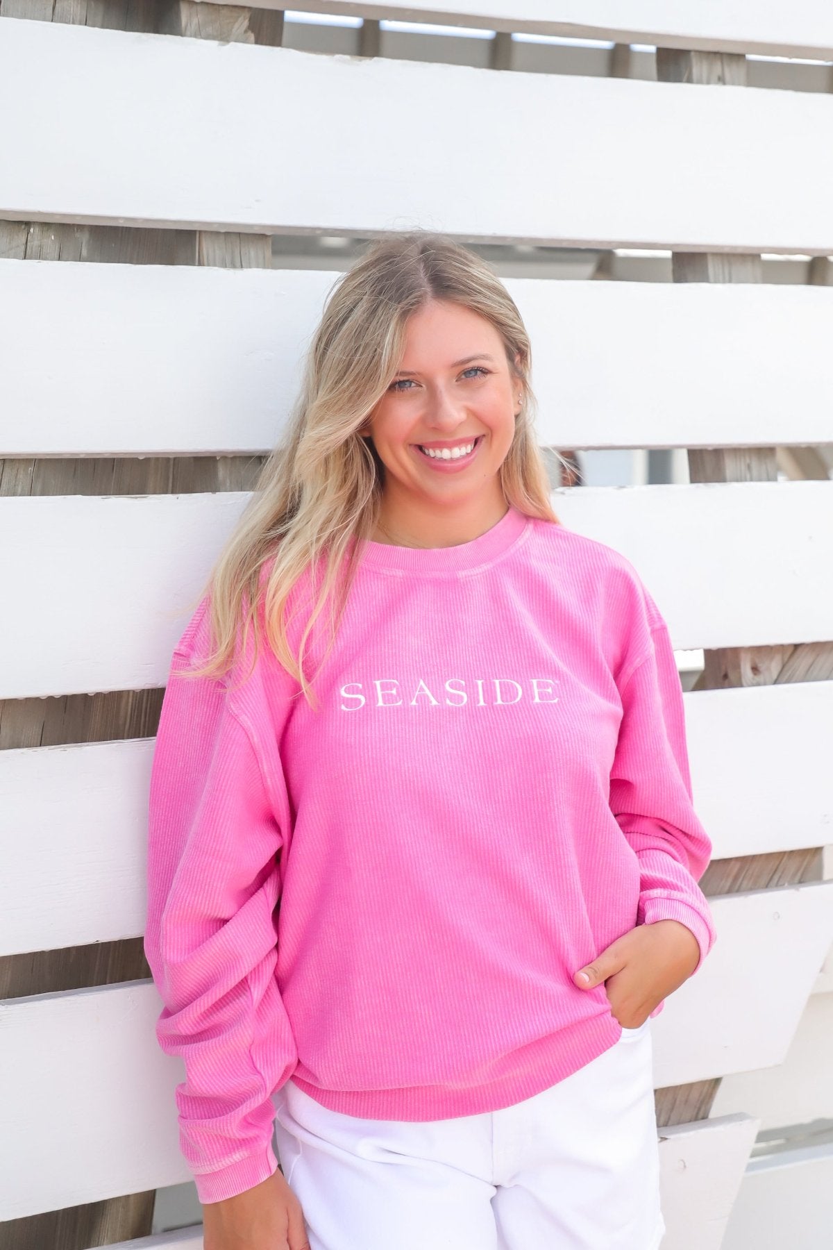 Corded Crew Sweatshirts – The Seaside Style