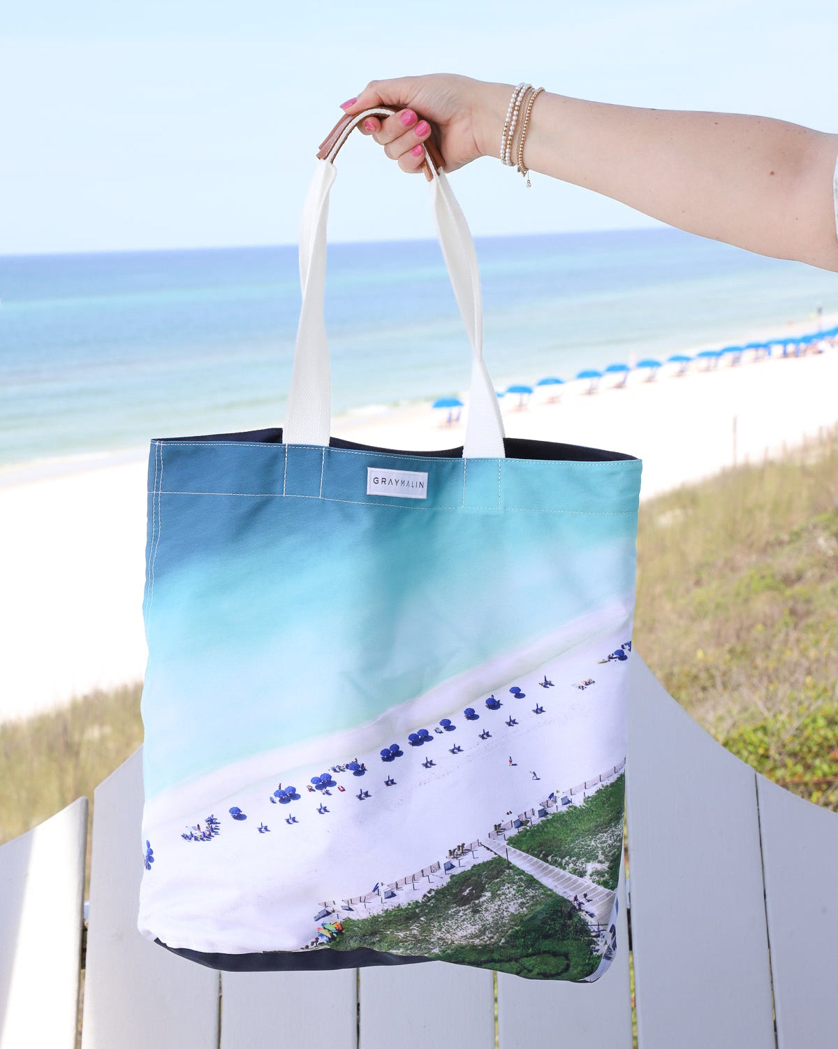 Gray Malin Seaside Beach Tote