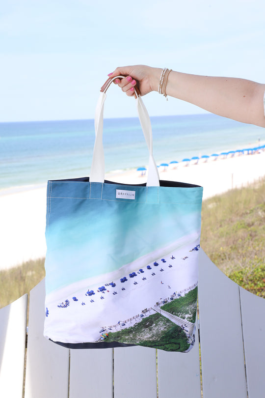 Gray Malin Seaside Beach Tote