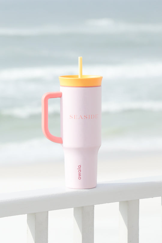 Light Pink Seaside Tumbler