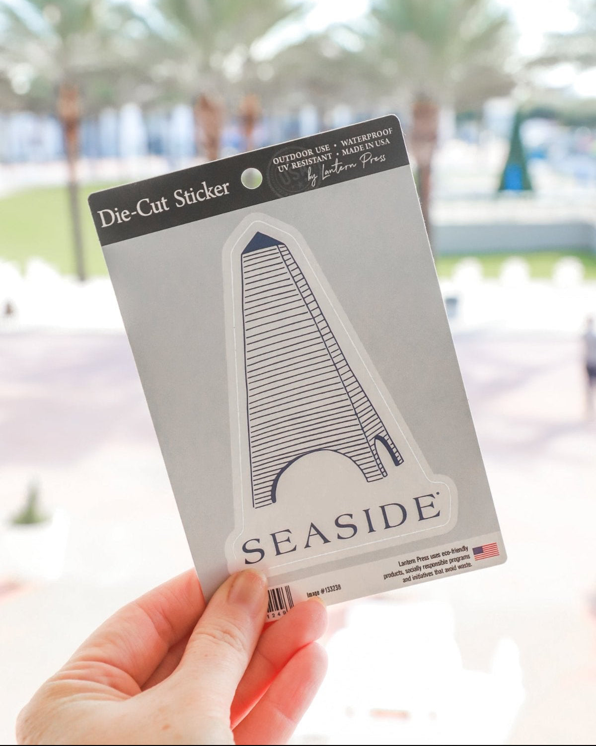 The Seaside Style Coleman Pavilion Sticker