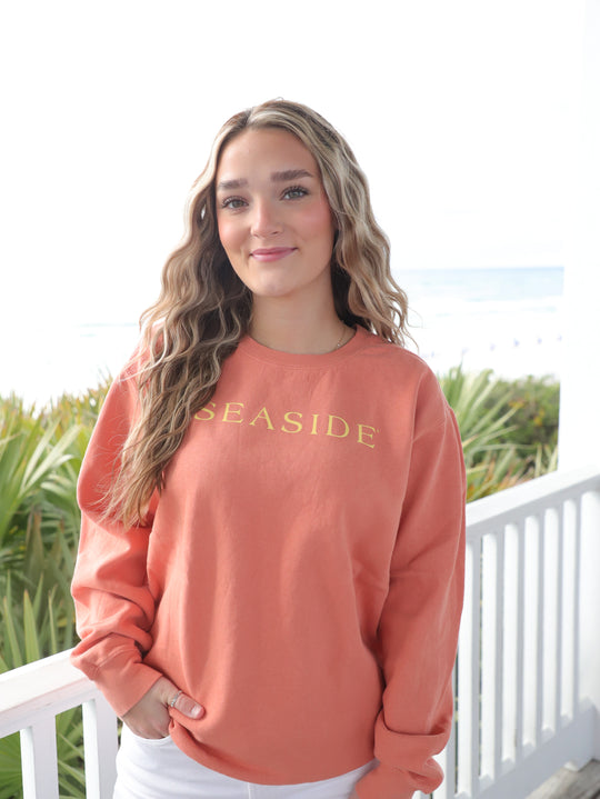 Terracotta Unisex Seaside Sweatshirt