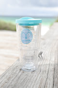 Aqua Seaside Pickleball Tervis Tumbler