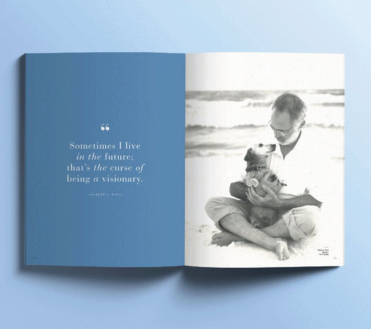 The Story of The Seaside Style Coffee Table Book – Navy Bud Cover