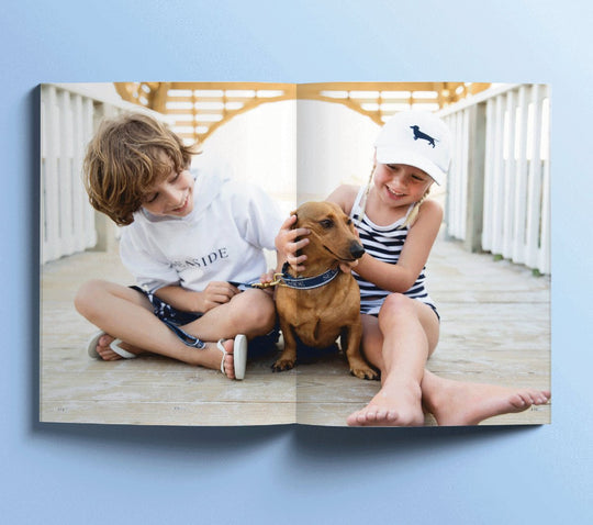 The Story of The Seaside Style Coffee Table Book – Navy Bud Cover