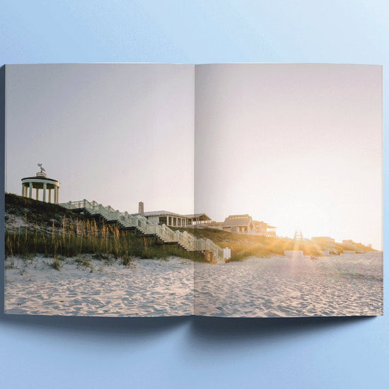 The Story of The Seaside Style Coffee Table Book – Striped Cover