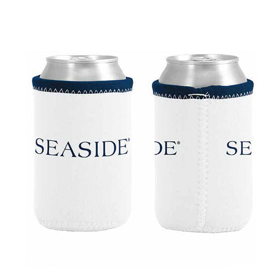 White Seaside Can Insulator