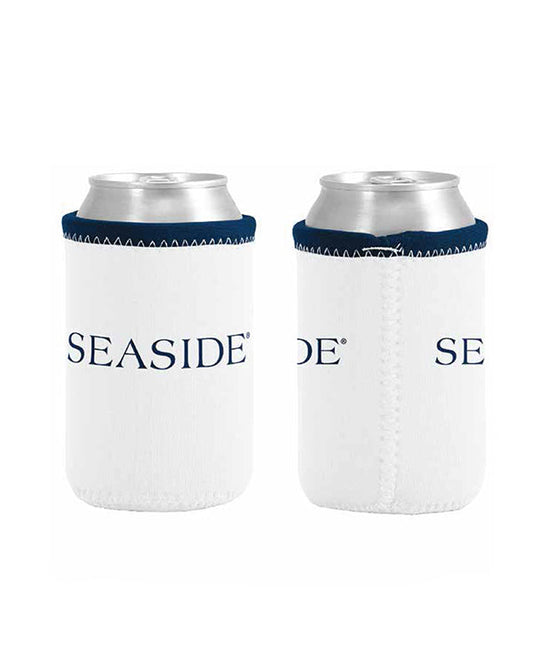White Seaside Can Insulator
