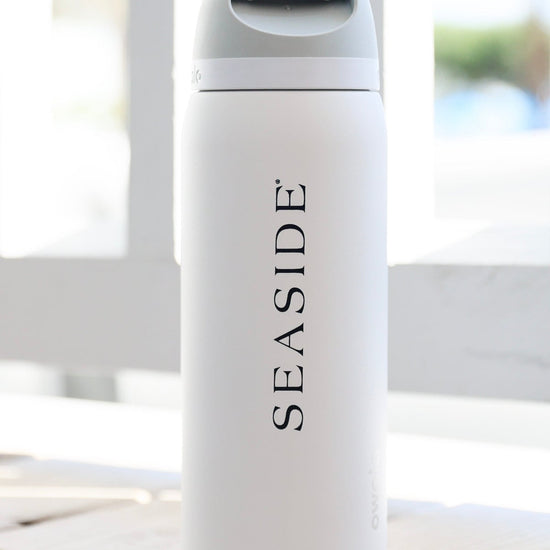 White Seaside FreeSip Tumbler Owala 