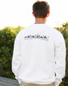 White Unisex Seaside Sweatshirt 30A Florida The Seaside Style