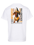 Youth 2024 Seaside Halloweener/Oktoberfest Derby Tee with Bud the Dachshund