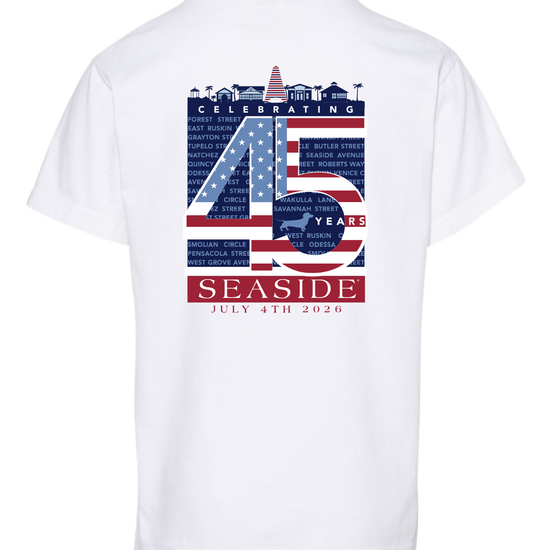 Youth 2026 Seaside Fourth of July Tee The Seaside Style 30a
