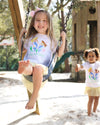 Youth kids Mermaid Shortsleeve Seaside Tee 30a