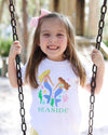 Youth Mermaid Shortsleeve Seaside Tee 30A