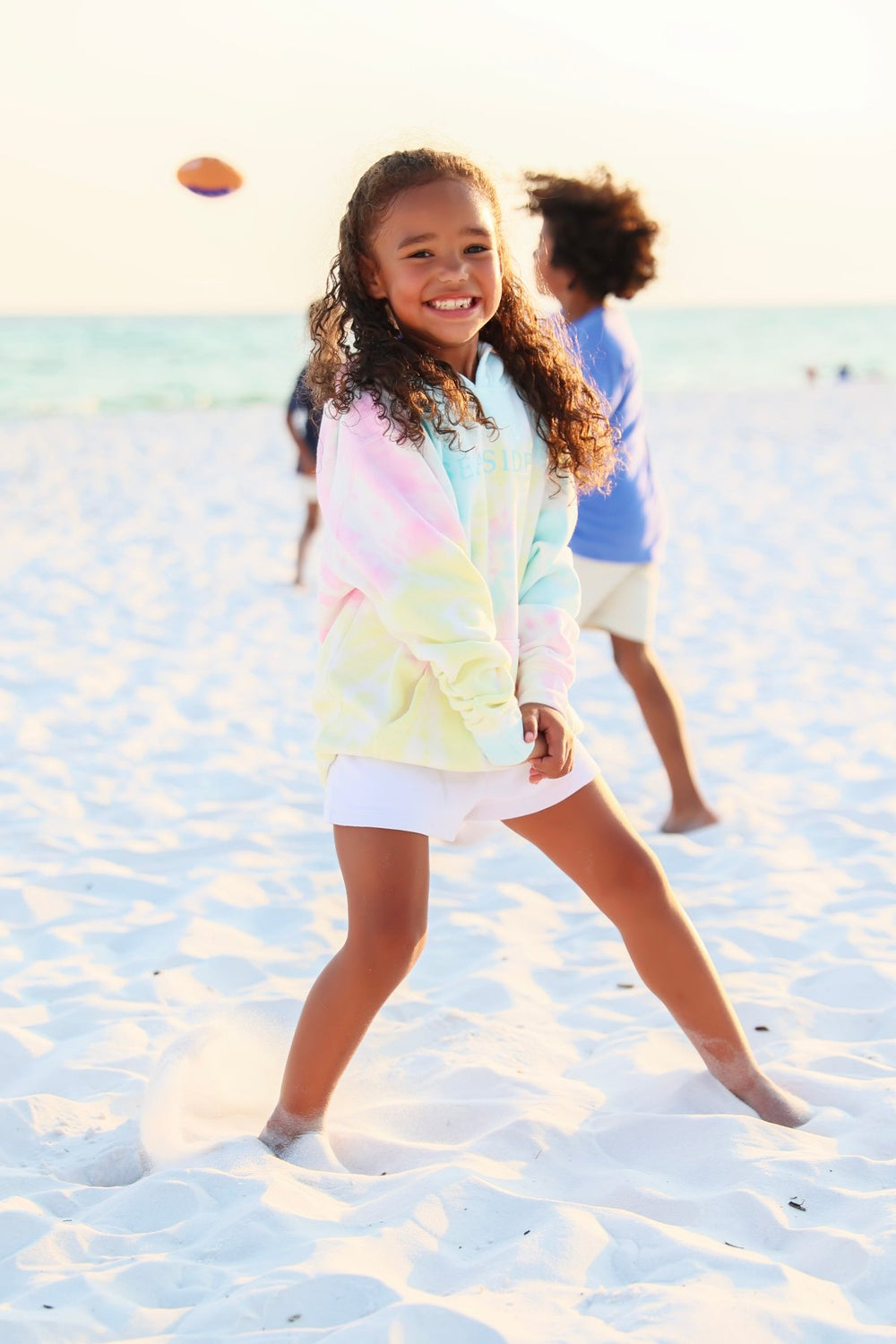 Youth Tie Dye Seaside Hoodie