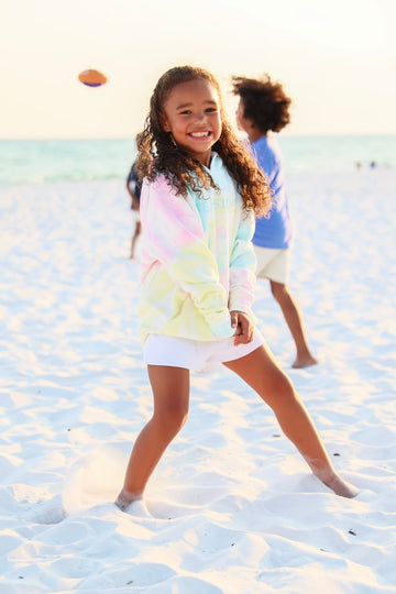 Youth Tie Dye Seaside Hoodie