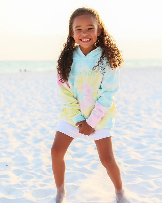 Youth Tie Dye Seaside Hoodie