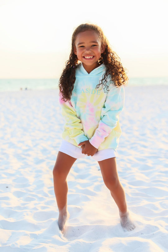 Youth Tie Dye Seaside Hoodie