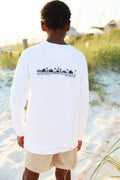 Youth White Seaside Sweatshirt