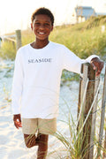 Youth White Seaside Sweatshirt