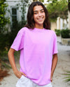 Bright Berry Unisex Seaside Tee Monochrome Purple