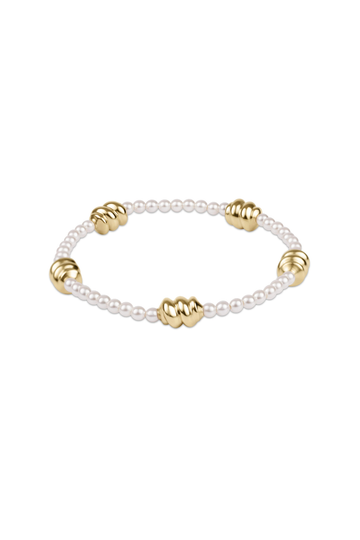 Enewton Admire Gold 3mm Pearl Bracelet