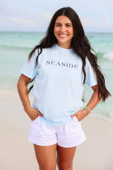 chambray seaside shortsleeve t-shirt