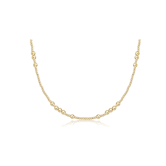 choker beaded hope unwritten gold