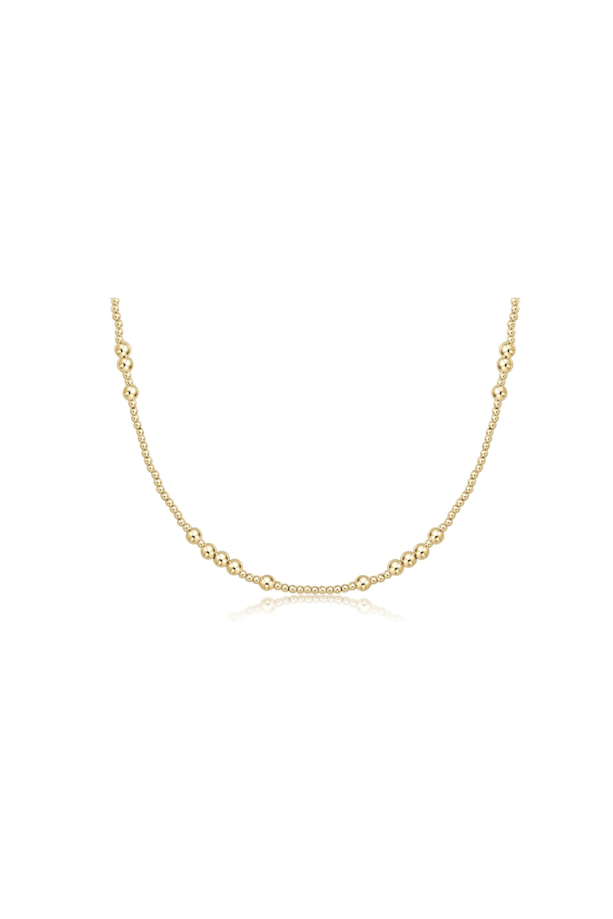 choker beaded hope unwritten gold