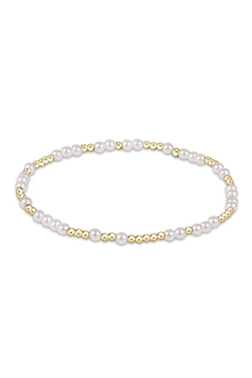 Enewton Hope Unwritten 3mm Bead Bracelet - Pearl