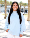 seaside chambray mockneck sweatshirt 30a seaside florida the seaside style