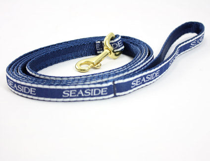 6 Foot Navy Blue Seaside Teacup Leash 