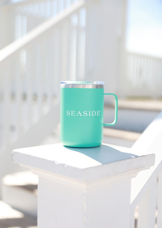 Mint Seaside Camper Mug