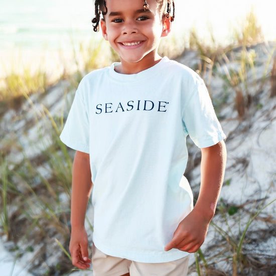 Chambray light Blue Youth Seaside Tee