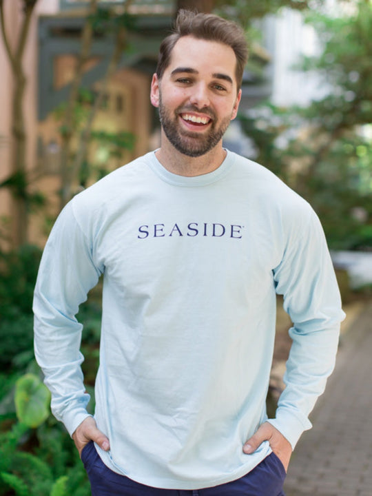 Chambray Longsleeve Unisex Seaside Tee