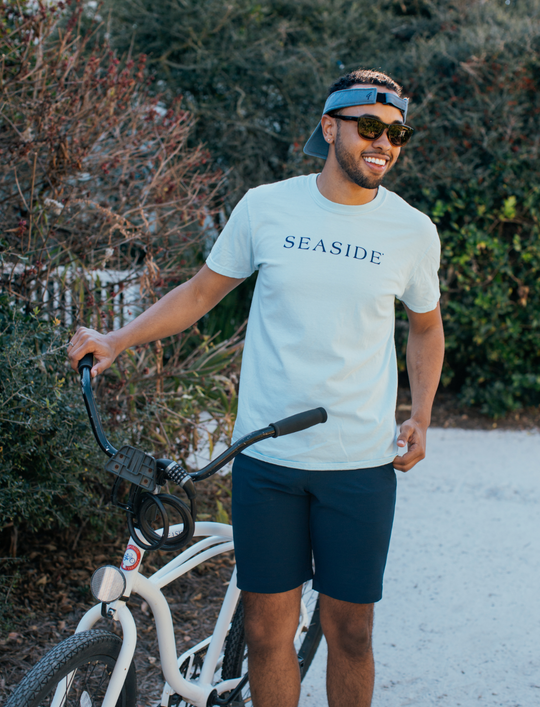 Chambray Shortsleeve Unisex Seaside Tee