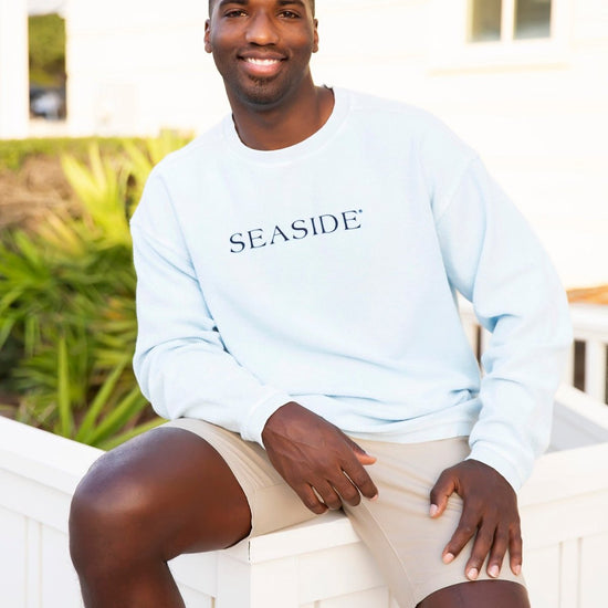 Chambray Unisex Seaside Sweatshirt
