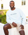 Chambray Unisex Seaside Sweatshirt