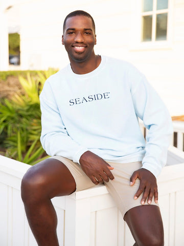 Chambray Unisex Seaside Sweatshirt