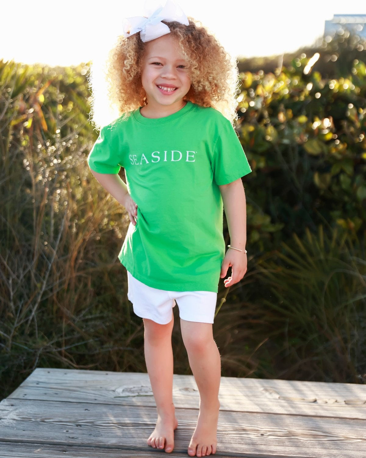 Clover Youth Shortsleeve Seaside Tee